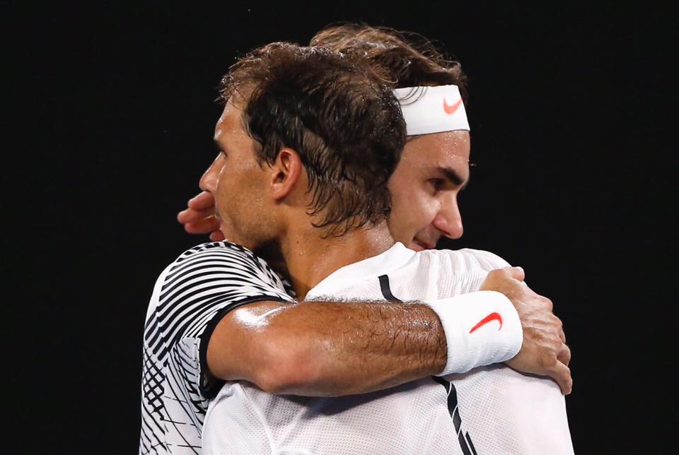 Roger Federer e Rafa Nadal, grazie