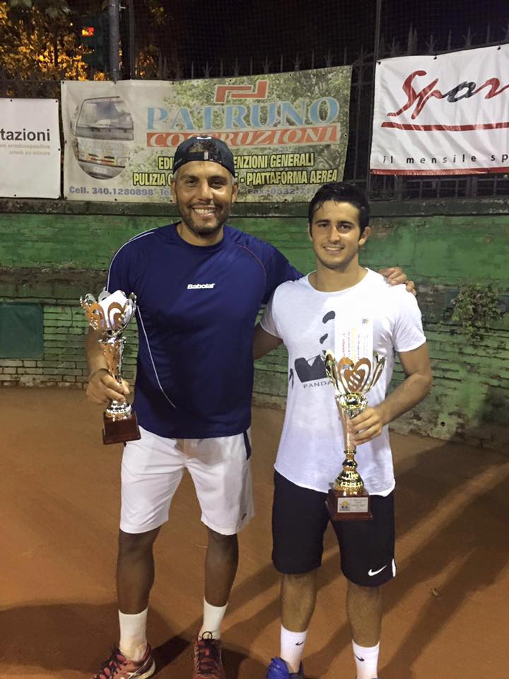 Vittoria di Dylan Casini al torneo di 3a categoria al Circolo Tennis Bondeno. 